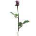 23" Silk Planter Rose Bud Flower Spray -Purple (pack of 24) - FR2005-PU