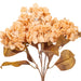 16.5" Silk Hydrangea Flower Bush -Cream (Pack of 6) - FR234801