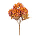16.5" Silk Hydrangea Flower Bush -Brown (Pack of 6) - FR234876