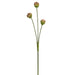 27" Artificial Allium Flower Stem -Mauve/Green (pack of 12) - FSA007-MV/GR