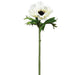 16.5" Anemone Silk Flower Stem -Cream (pack of 12) - FSA048-CR