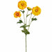 22" Anemone Silk Flower Stem -Orange (Pack of 12) - FSA050-OR