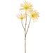 25" Anemone Silk Flower Stem -Yellow (Pack of 12) - FSA051-YE