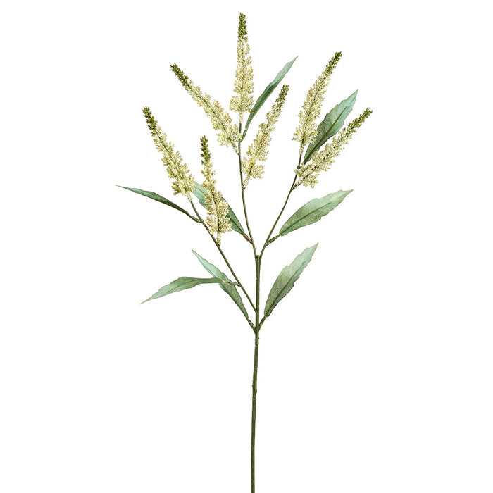 30" Artificial Astilbe Flower Stem -Cream (Pack of 12) - FSA090-CR