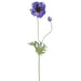 25" Anemone Silk Flower Stem -Blue/Helio (Pack of 12) - FSA123-BL/HE