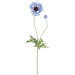 25" Anemone Silk Flower Stem -Blue (Pack of 12) - FSA123-BL