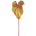 33.5" Real Touch Anthurium Flower Stem -Green/Red (pack of 12) - FSA139-GR/RE