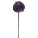 17.5" Allium Silk Flower Stem -Violet (pack of 24) - FSA141-VI