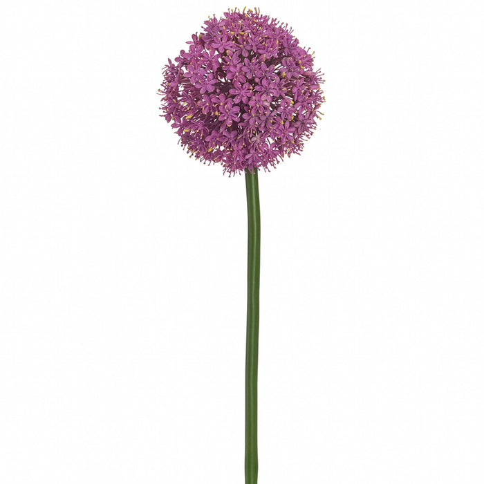 60" Allium Silk Flower Stem -Boysenberry (Pack of 6) - FSA180-BB