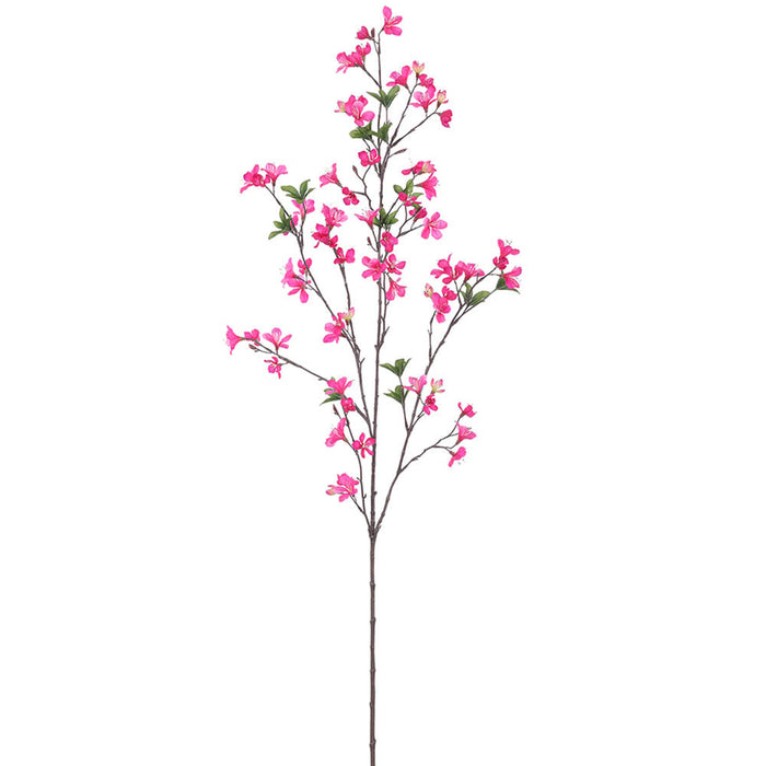 51" Wild Azalea Silk Flower Stem -Fuchsia (Pack of 12) - FSA255-FU