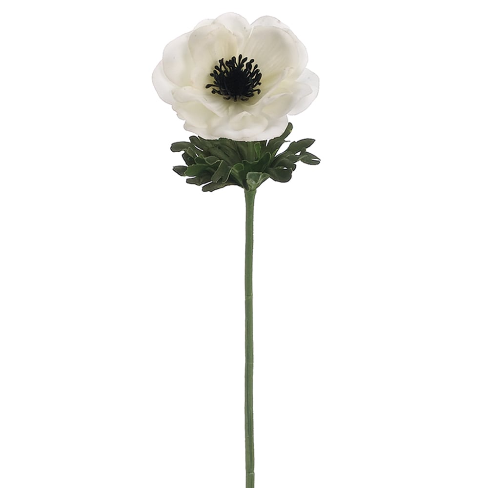 Real Touch Anemone Faux Stem