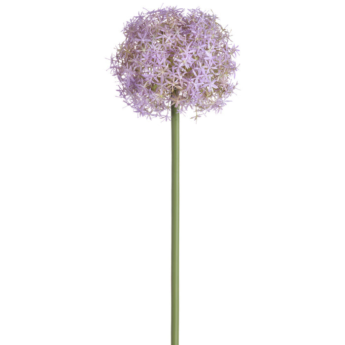 52" Allium Silk Flower Stem -Lavender (Pack of 6) - FSA317-LV