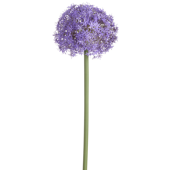 52" Allium Silk Flower Stem -Purple (Pack of 6) - FSA317-PU