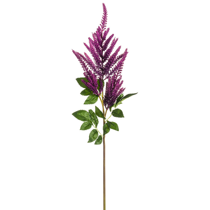 34" Artificial Astilbe Flower Stem -Orchid (pack of 12) - FSA378-OC