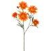 28" Silk Aster Daisy Flower Stem -Orange (pack of 12) - FSA479-OR