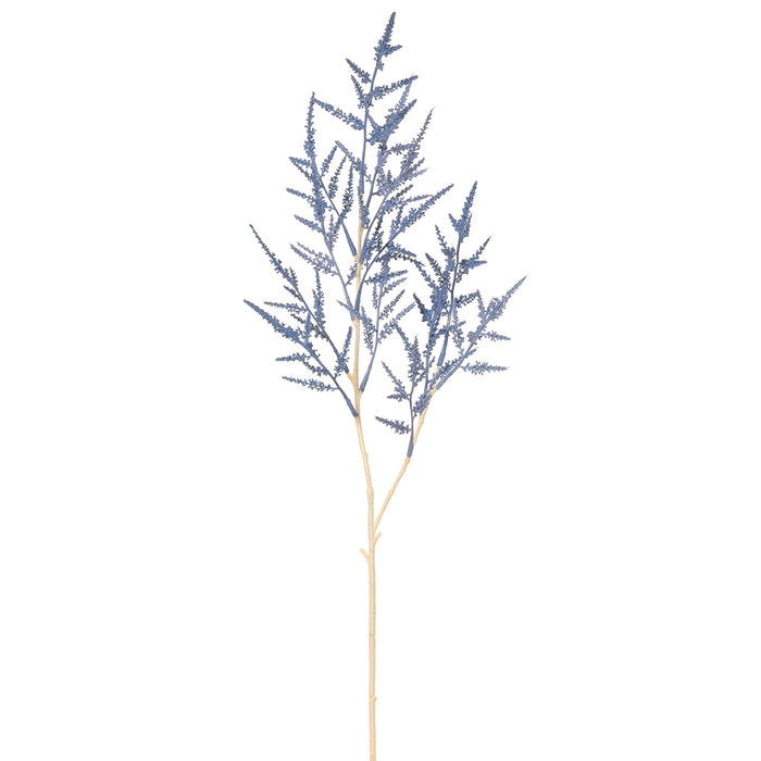36" Artificial Astilbe Flower Stem -Blue (Pack of 12) - FSA504-BL