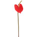 21" Anthurium Silk Flower Stem -Red (Pack of 12) - FSA618-RE