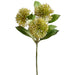 15" Artificial Chinese Sweet Gum Blossom Flower Stem -Green (pack of 12) - FSA663-GR