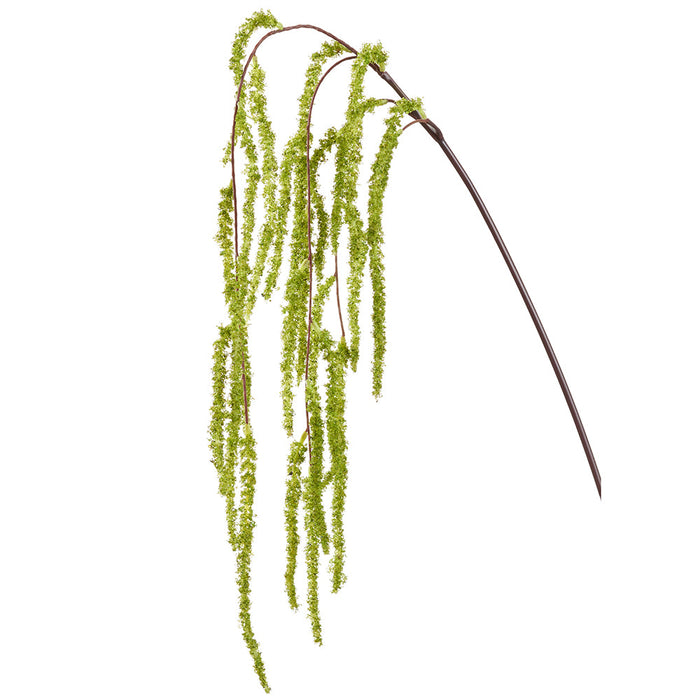 49.25" Hanging Amaranthus Artificial Flower Stem -Green (pack of 12) - FSA682-GR