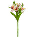 14" Silk Alstroemeria Flower Stem -Lavender/Cream (pack of 12) - FSA814-LV/CR