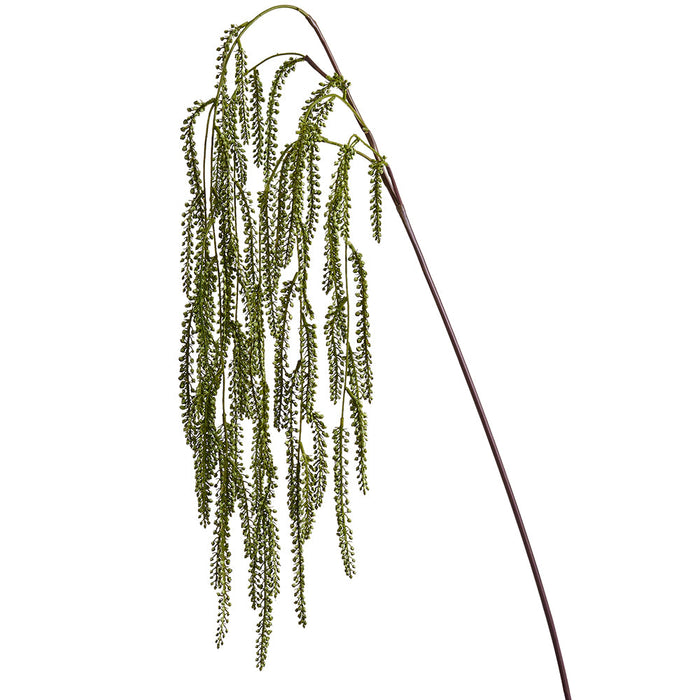 66" Hanging Amaranthus Silk Flower Stem -Green (Pack of 4) - FSA889-GR