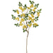 41" Hanging Mini Blossom Silk Flower Stem -Yellow (pack of 12) - FSB007-YE