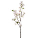 36" Cherry Blossom Silk Flower Stem -White/Blush (pack of 12) - FSB013-WH/BS