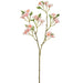 20" Silk Cherry Blossom Flower Stem -Light Pink (pack of 12) - FSB021-PK/LT