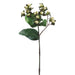 22.5" Artificial Hypericum Berry Stem -Green/Cream (pack of 12) - FSB038-GR/CR