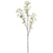36" Cherry Blossom Faux Flower Stem -White (Pack of 12) - FSB049-WH
