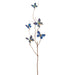 37" Butterfly Artificial Stem -2 Tone Blue (Pack of 12) - FSB066-BL/TT