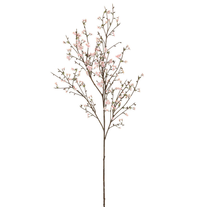56" Cherry Blossom Silk Flower Branch Stem -Soft Pink (pack of 4) - FSB072-PK/SO