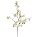 50" Silk Cherry Blossom Flower Spray -White (pack of 12) - FSB078-WH