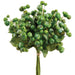 14" Crabapple Artificial Fruit Stem Bundle -Green (Pack of 4) - FSB093-GR
