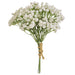 10" Gypsophila Baby's Breath Artificial Flower Stem Bundle -White (pack of 12) - FSB099-WH