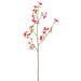 46" Silk Pear Blossom Flower Stem -Fuchsia (pack of 12) - FSB171-FU