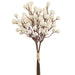 14" Berry Artificial Stem Bundle -Cream (Pack of 48) - FSB173-CR