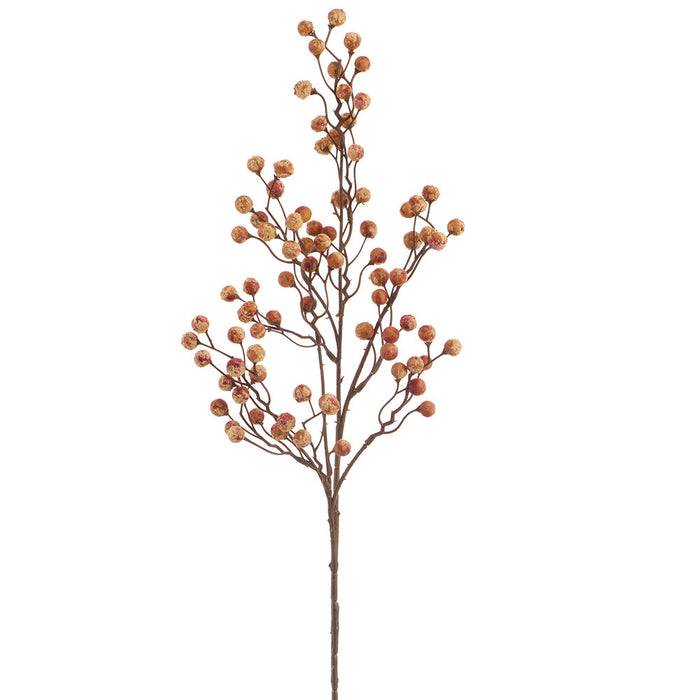 29.5" Berry Artificial Stem -Orange (Pack of 12) - FSB174-OR