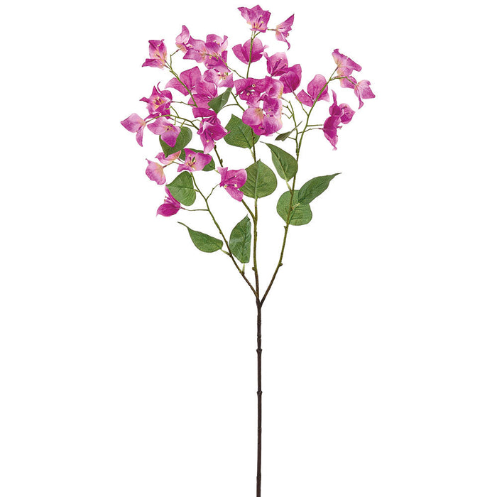 36" Bougainvillea Silk Flower Stem -Orchid (Pack of 12) - FSB192-OC
