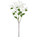 36" Bougainvillea Silk Flower Stem -White (Pack of 12) - FSB192-WH
