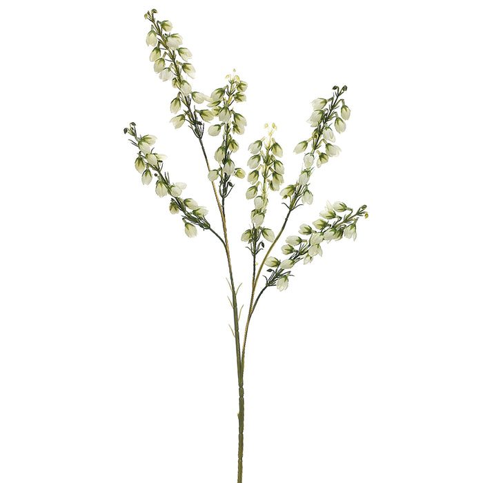 27" Silk Baby Blossom Flower Spray -White (pack of 12) - FSB202-WH