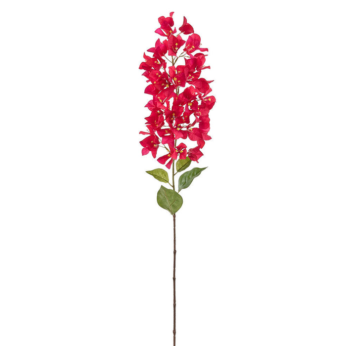 37" Outdoor UV-Resistant Artificial Bougainvillea Flower Stem -Beauty (Pack of 12) - FSB249-BT