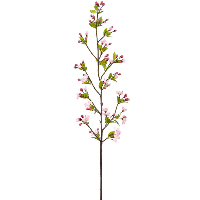 43" Blossom Silk Flower Stem -Pink/Cream (Pack of 12) - FSB263-PK/CR