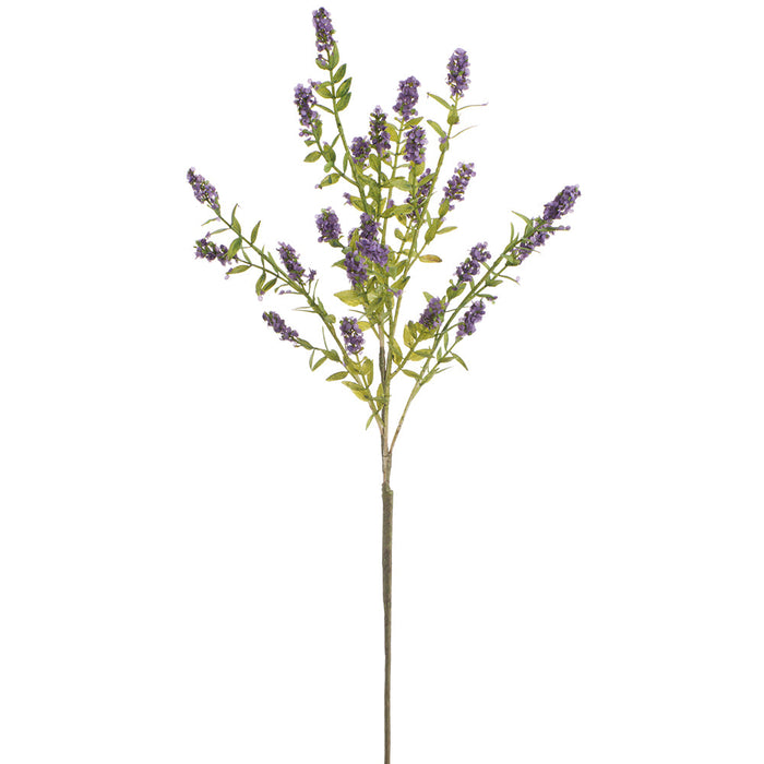 26" Mountain Blossom Silk Flower Stem -Purple (Pack of 12) - FSB288-PU