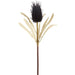 27" Banksia Protea Artificial Flower Stem -Black (Pack of 12) - FSB306-BK