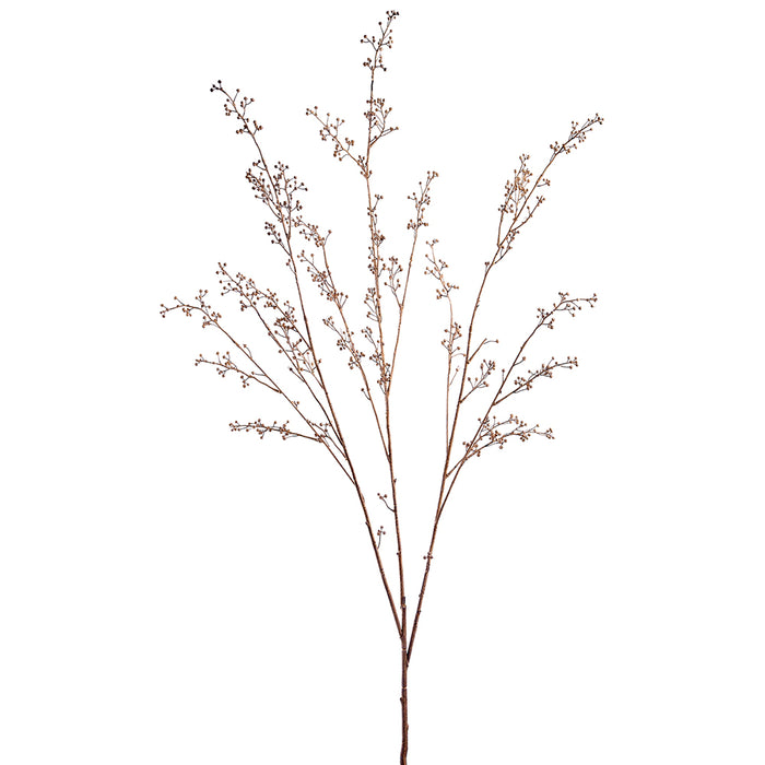 49" Artificial Berry Stem -Beige (Pack of 12) - FSB336-BE