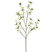 44" Japanese Quince Blossom Silk Flower Stem -White (pack of 6) - FSB406-WH
