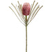 28" Banksia Protea Artificial Flower Stem -Pink/Mauve (Pack of 12) - FSB413-PK/MV