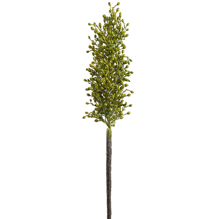 34.5" Berry Artificial Stem -Green (Pack of 12) - FSB424-GR