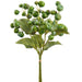 14" Artificial Crabapple Fruit Stem Bundle -Green (Pack of 12) - FSB440-GR
